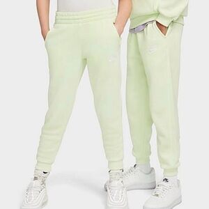 Kids Nike Sweats Large Fit Neon Green Sweats Coupe Standard Sweatpants NWT